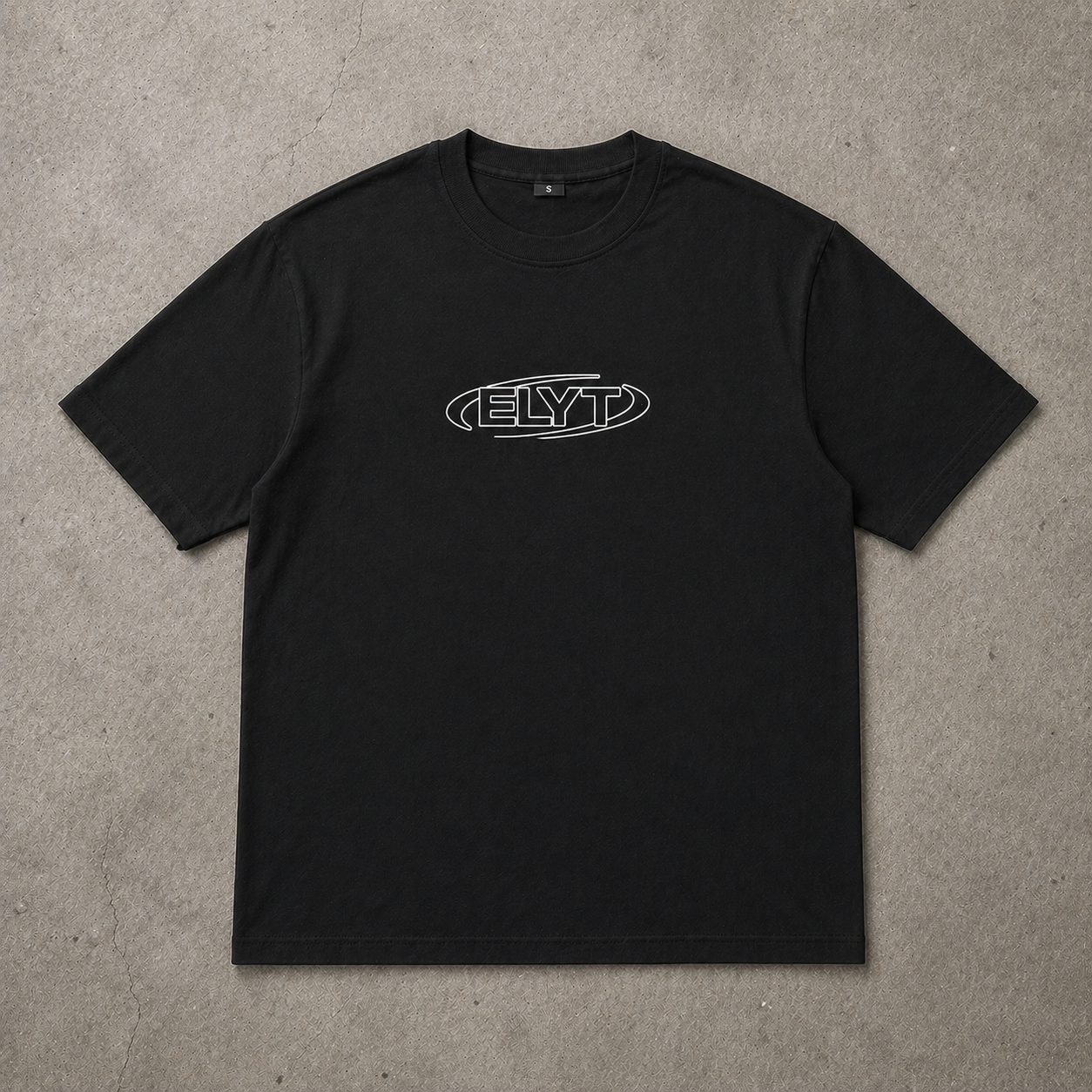 ELYT Repeat Logo Oversized Tee